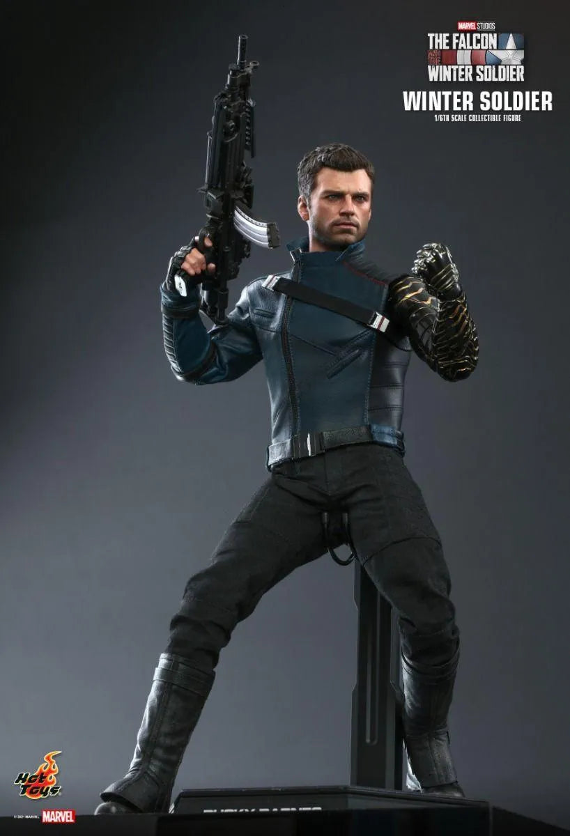 HOTTMS039 The Falcon and the Winter Soldier - Winter Soldier 1:6 Scale Collectable Action Figure - Hot Toys - Titan Pop Culture