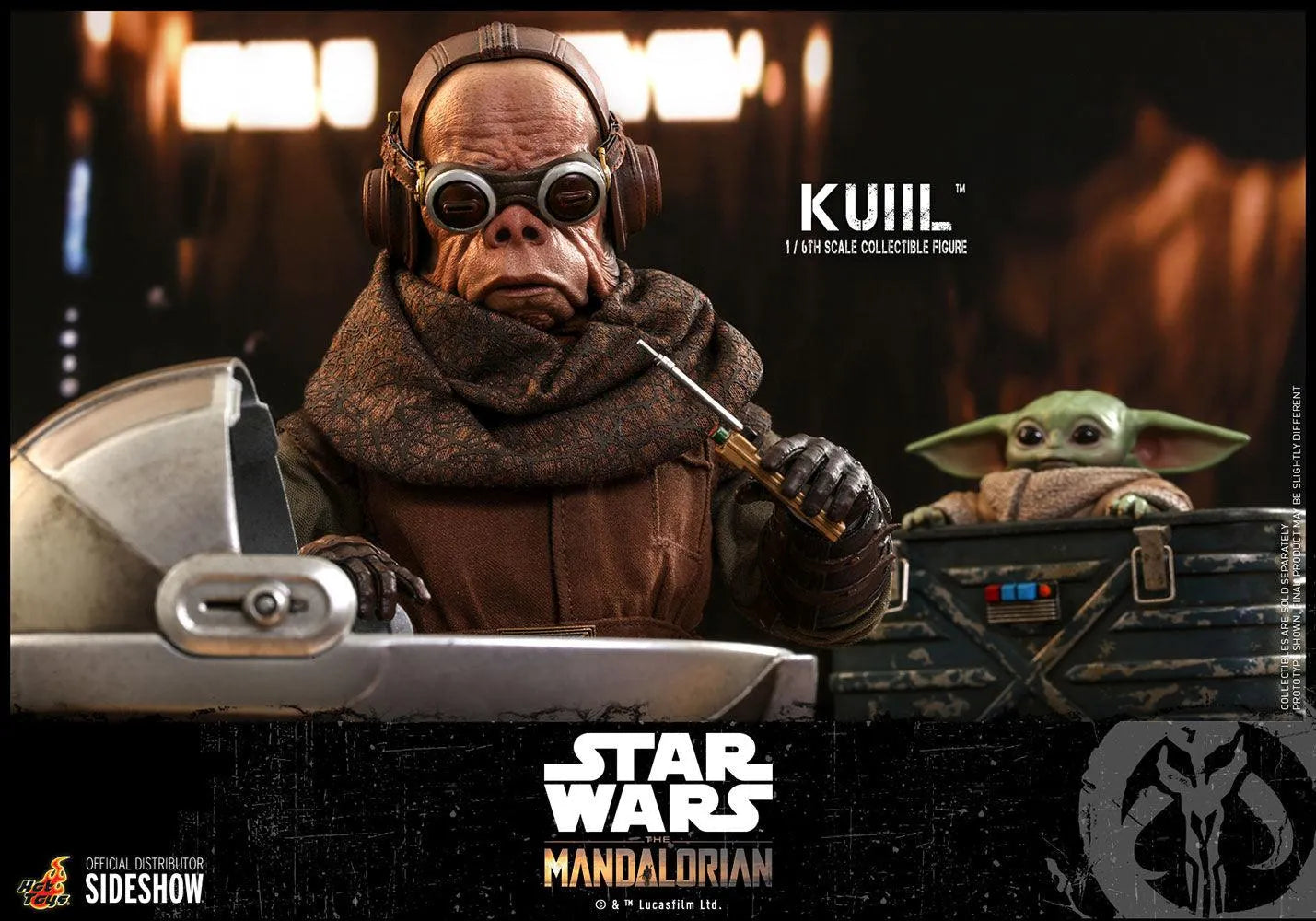 HOTTMS048 Star Wars: Mandalorian - Kuiil 1:6 Scale Action Figure - Hot Toys - Titan Pop Culture