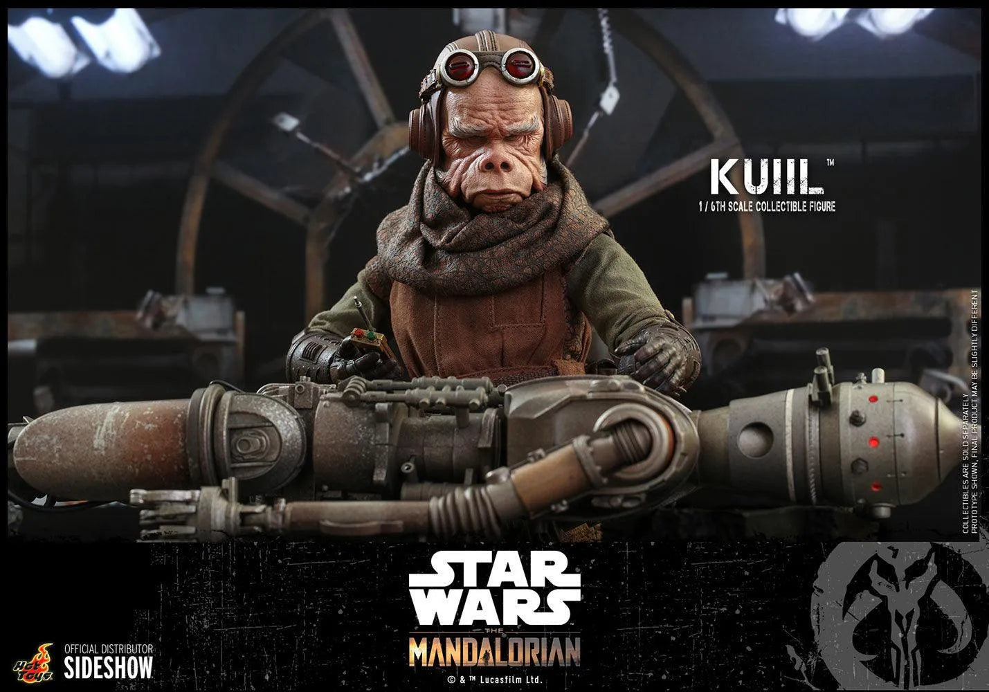 HOTTMS048 Star Wars: Mandalorian - Kuiil 1:6 Scale Action Figure - Hot Toys - Titan Pop Culture