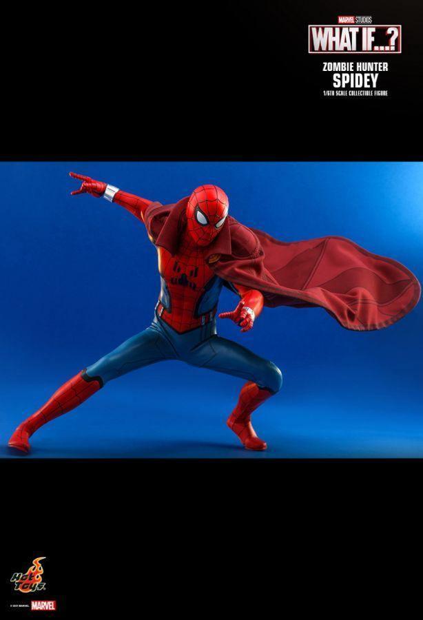 HOTTMS058 What If - Zombie Hunter Spider-Man 1:6 Scale 12" Action Figure - Hot Toys - Titan Pop Culture