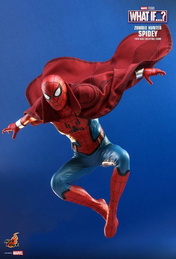 HOTTMS058 What If - Zombie Hunter Spider-Man 1:6 Scale 12" Action Figure - Hot Toys - Titan Pop Culture