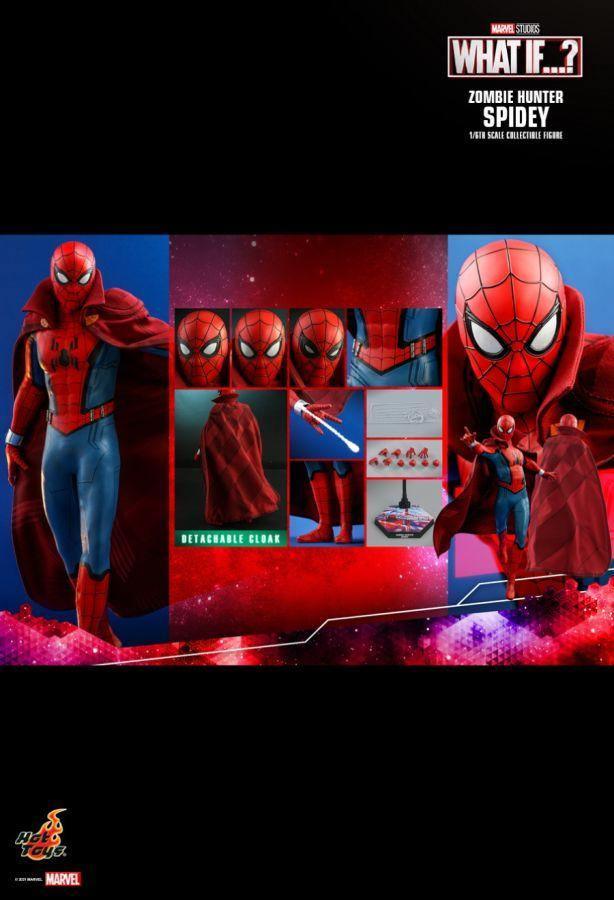 HOTTMS058 What If - Zombie Hunter Spider-Man 1:6 Scale 12" Action Figure - Hot Toys - Titan Pop Culture