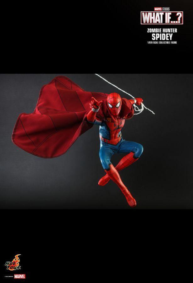 HOTTMS058 What If - Zombie Hunter Spider-Man 1:6 Scale 12" Action Figure - Hot Toys - Titan Pop Culture
