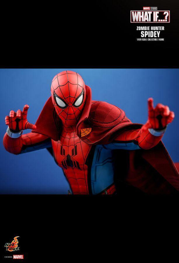 HOTTMS058 What If - Zombie Hunter Spider-Man 1:6 Scale 12" Action Figure - Hot Toys - Titan Pop Culture