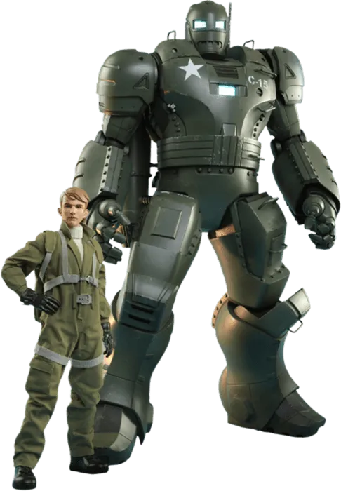 HOTTMS060 What If - Steve Rogers & Hydra Stomper 1:6 Scale Action Figure - Hot Toys - Titan Pop Culture