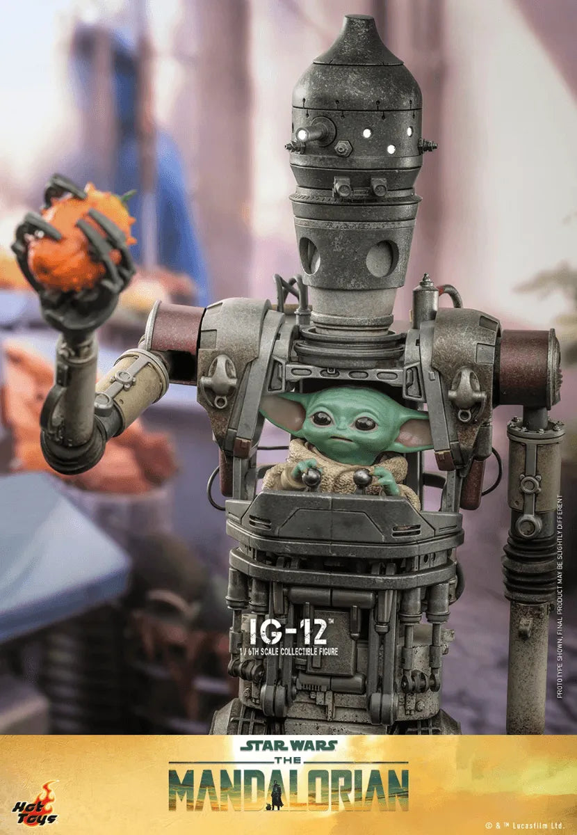 HOTTMS104 Star Wars: Mandalorian - IG-12 1:6 Scale Collectible Figure - Hot Toys - Titan Pop Culture
