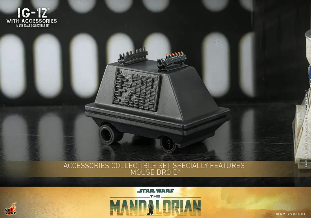 HOTTMS105 Star Wars: The Manadalorian - IG-12 1:6 Scale Collectible Figure Set - Hot Toys - Titan Pop Culture