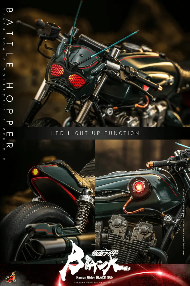 HOTTMS106 Kamen Rider Black Sun - Battle Hopper 1:6 Scale Collectible Vehicle - Hot Toys - Titan Pop Culture