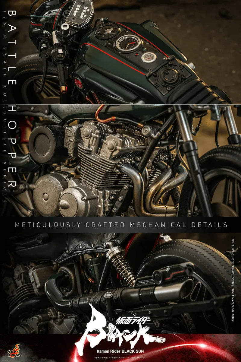 HOTTMS106 Kamen Rider Black Sun - Battle Hopper 1:6 Scale Collectible Vehicle - Hot Toys - Titan Pop Culture