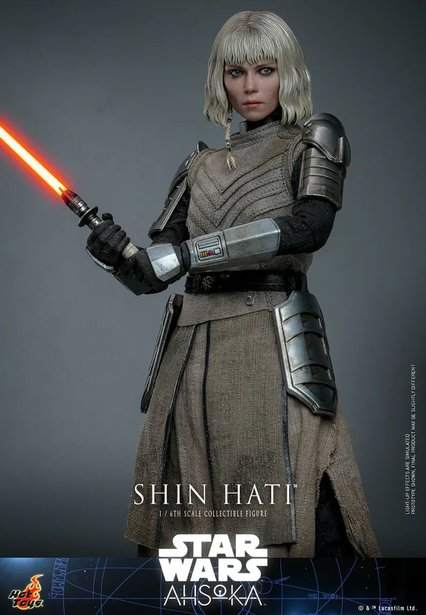 Star Wars: Ahsoka - Figura de acción coleccionable de Shin Hati a escala 1:6