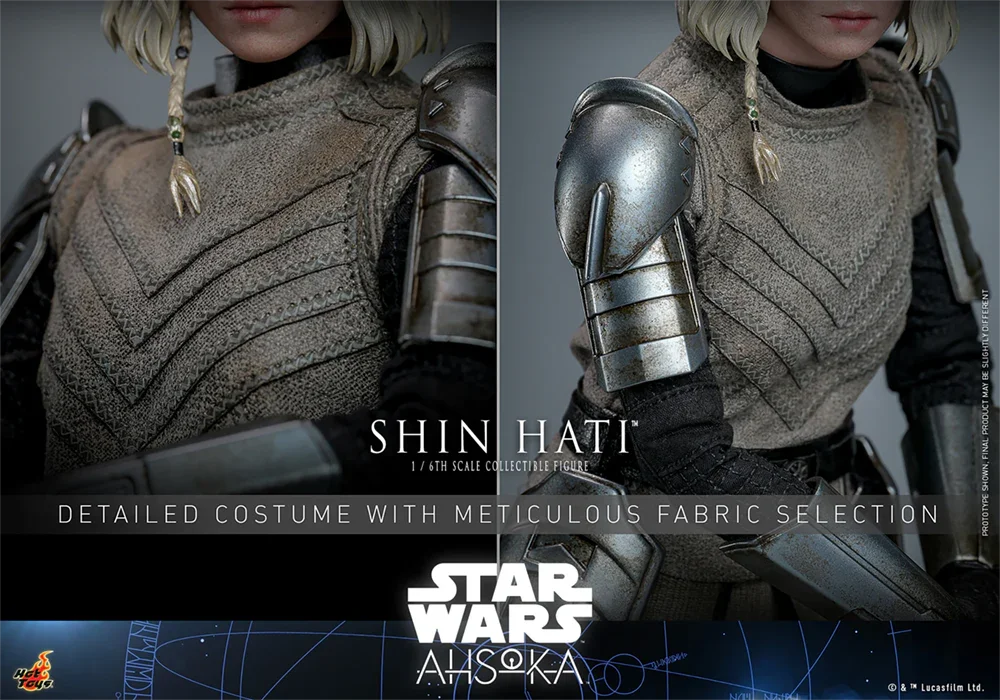 Star Wars: Ahsoka - Figura de acción coleccionable de Shin Hati a escala 1:6