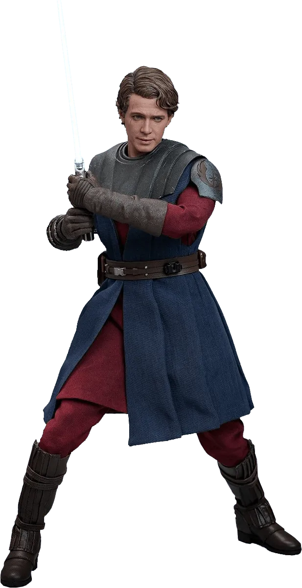 HOTTMS129 Star Wars: Ahsoka - Anakin Skywalker (Clone Wars) 1:6 Scale Collectable Action Figure - Hot Toys - Titan Pop Culture