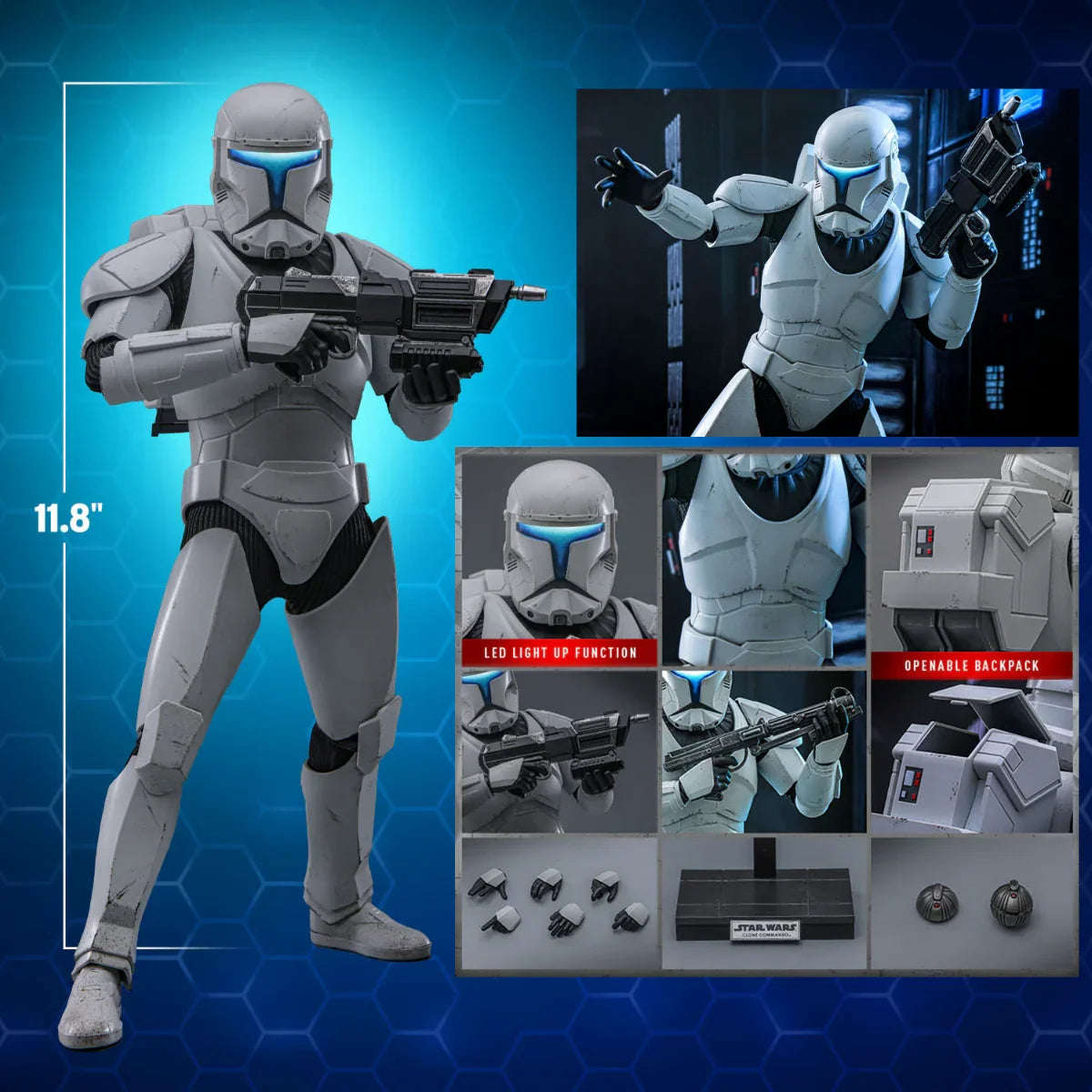 Star Wars - Clone Commando 1:6 Scale Collectible Action Figure