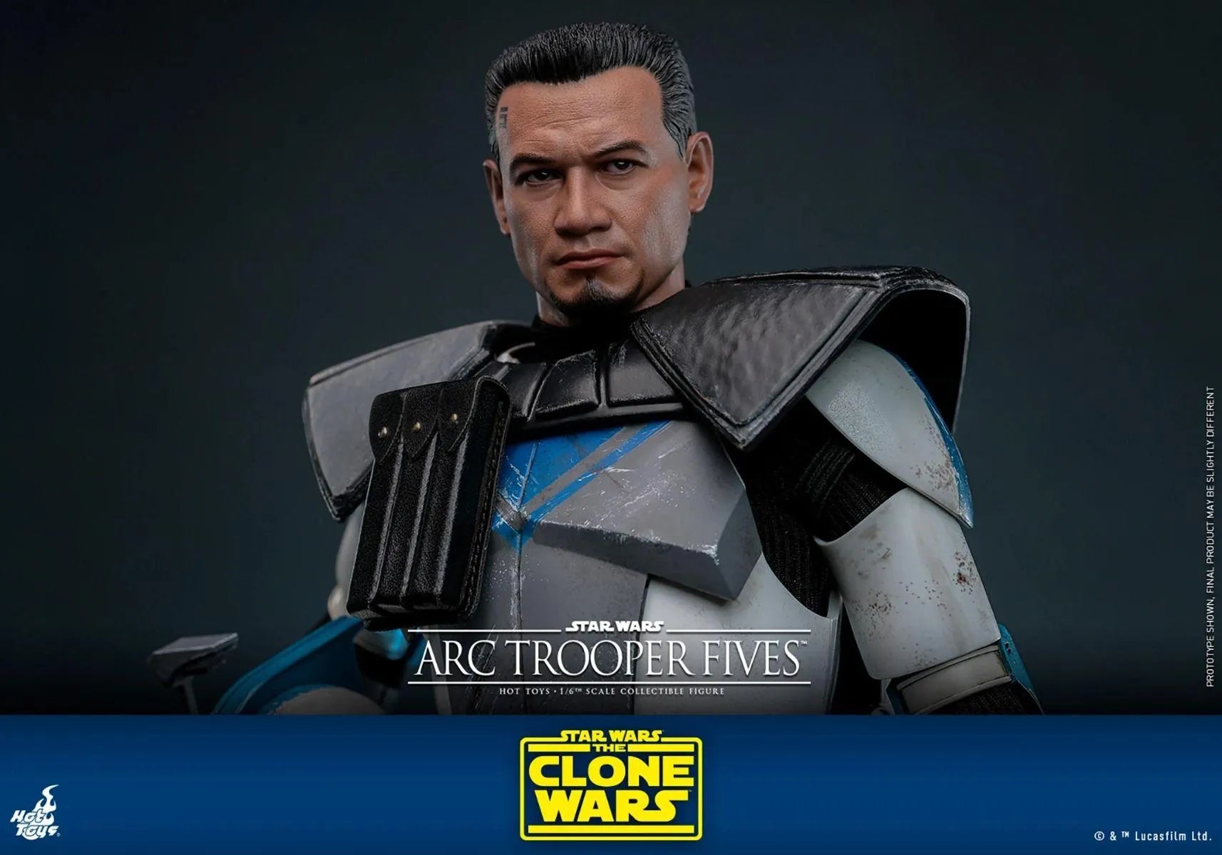HOTTMS132 Star Wars: The Clone Wars - Arc Trooper Fives 1:6 Scale Collectable Action Figure - Hot Toys - Titan Pop Culture