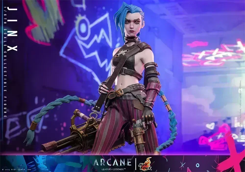 HOTTMS137 Arcane: League of Legends (TV) - Jinx 1:6 Scale Collectable Action Figure - Hot Toys - Titan Pop Culture