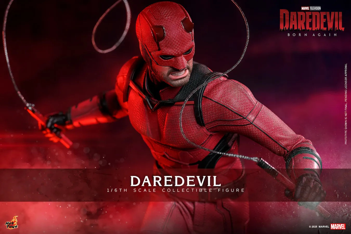 HOTTMS154 Daredevil: Born Again (TV) - Daredevil 1:6 Figure - Hot Toys - Titan Pop Culture