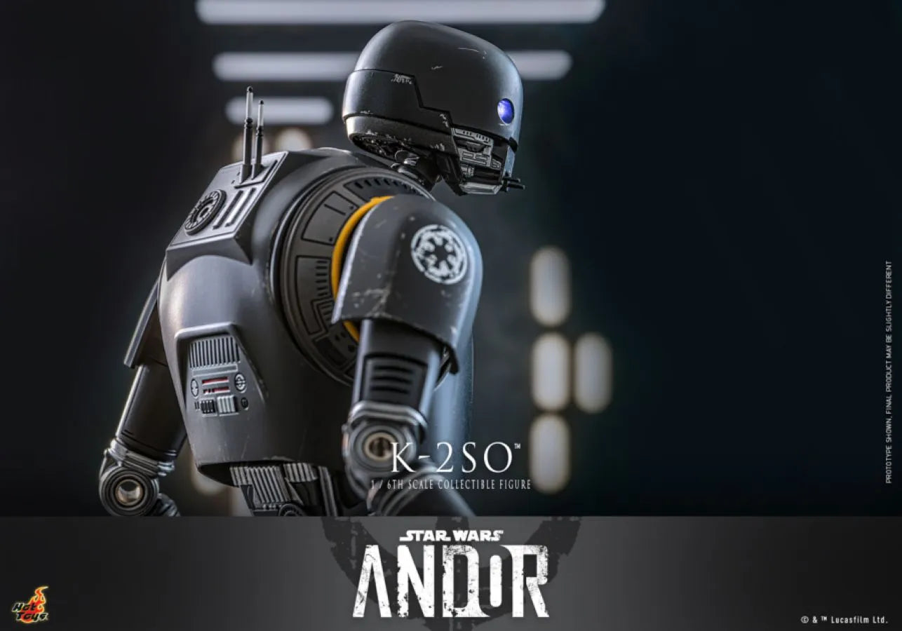 HOTTMS156 Star Wars: Andor - K-2SO 1:6 Scale Collectable Action Figure - Hot Toys - Titan Pop Culture