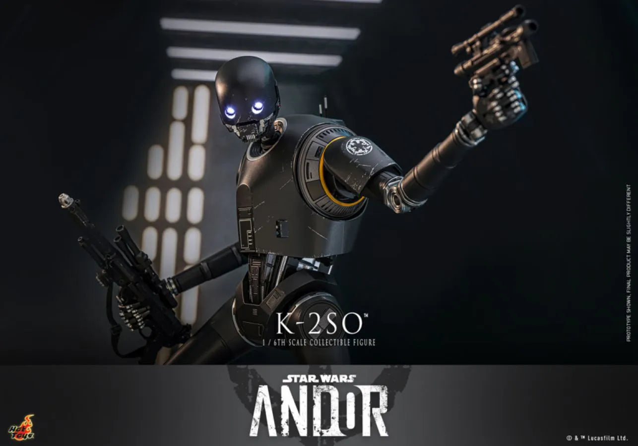 HOTTMS156 Star Wars: Andor - K-2SO 1:6 Scale Collectable Action Figure - Hot Toys - Titan Pop Culture
