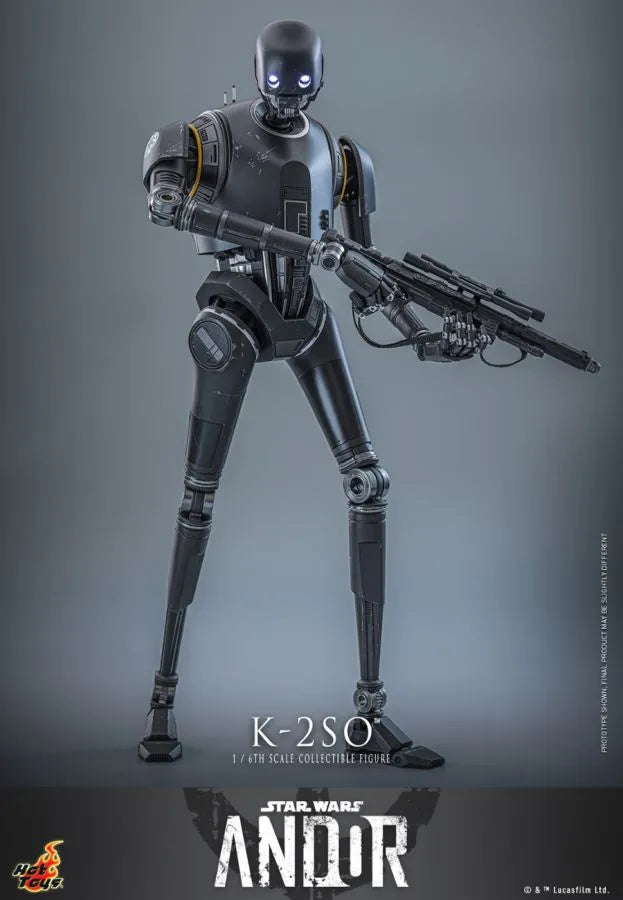 HOTTMS156 Star Wars: Andor - K-2SO 1:6 Scale Collectable Action Figure - Hot Toys - Titan Pop Culture