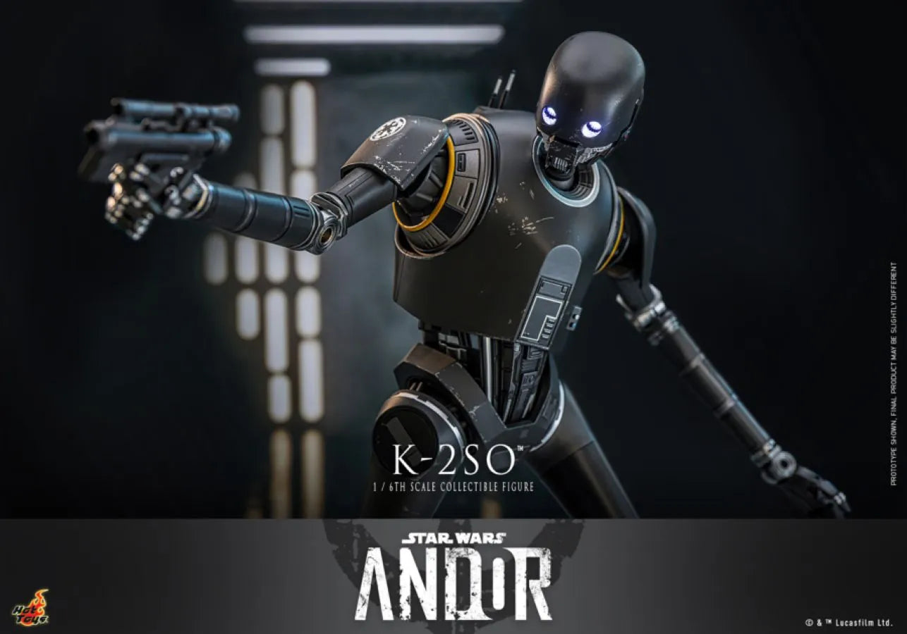HOTTMS156 Star Wars: Andor - K-2SO 1:6 Scale Collectable Action Figure - Hot Toys - Titan Pop Culture