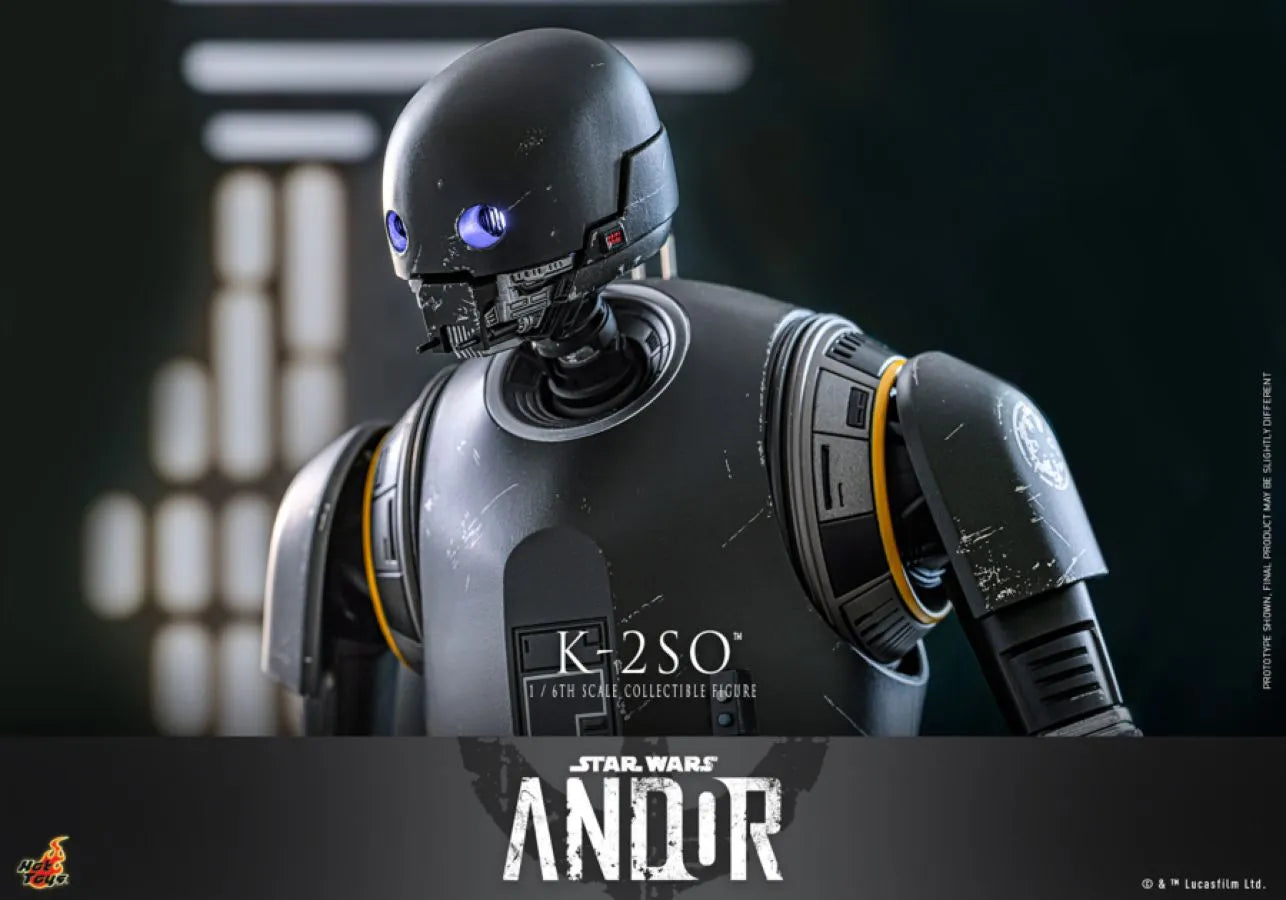 HOTTMS156 Star Wars: Andor - K-2SO 1:6 Scale Collectable Action Figure - Hot Toys - Titan Pop Culture
