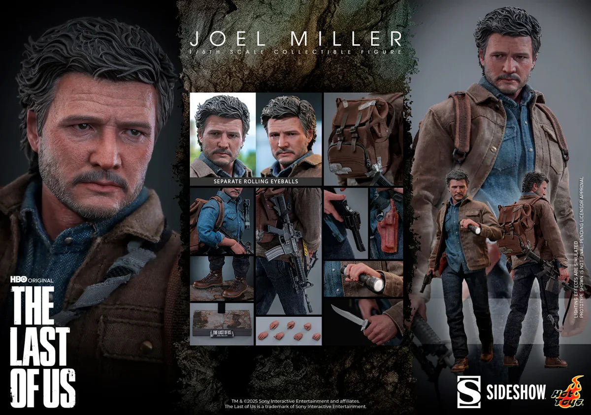The Last of Us (TV) - Figura de acción coleccionable de Joel Miller a escala 1:6