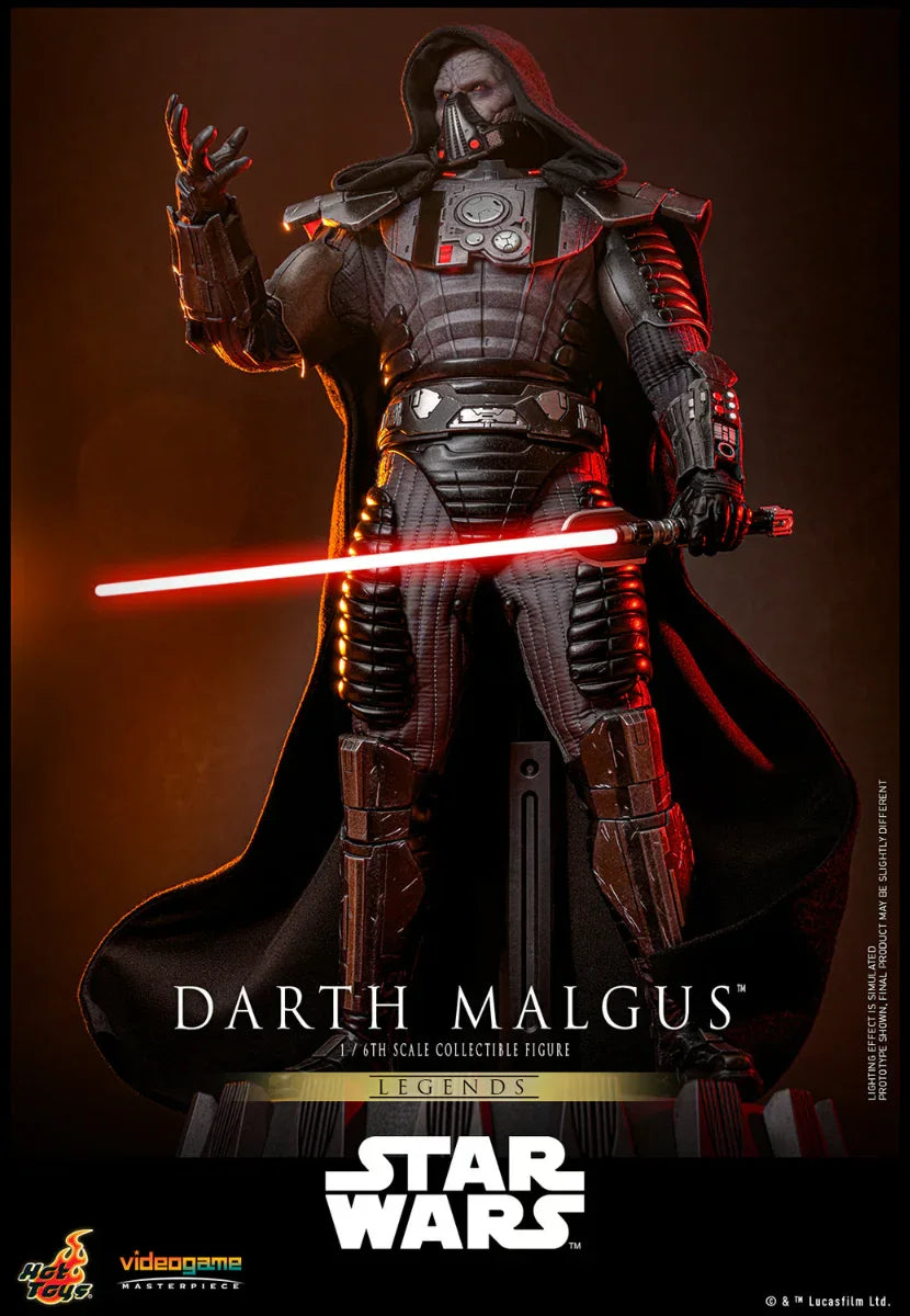 Star Wars - Figura de acción coleccionable de Darth Malgus a escala 1:6