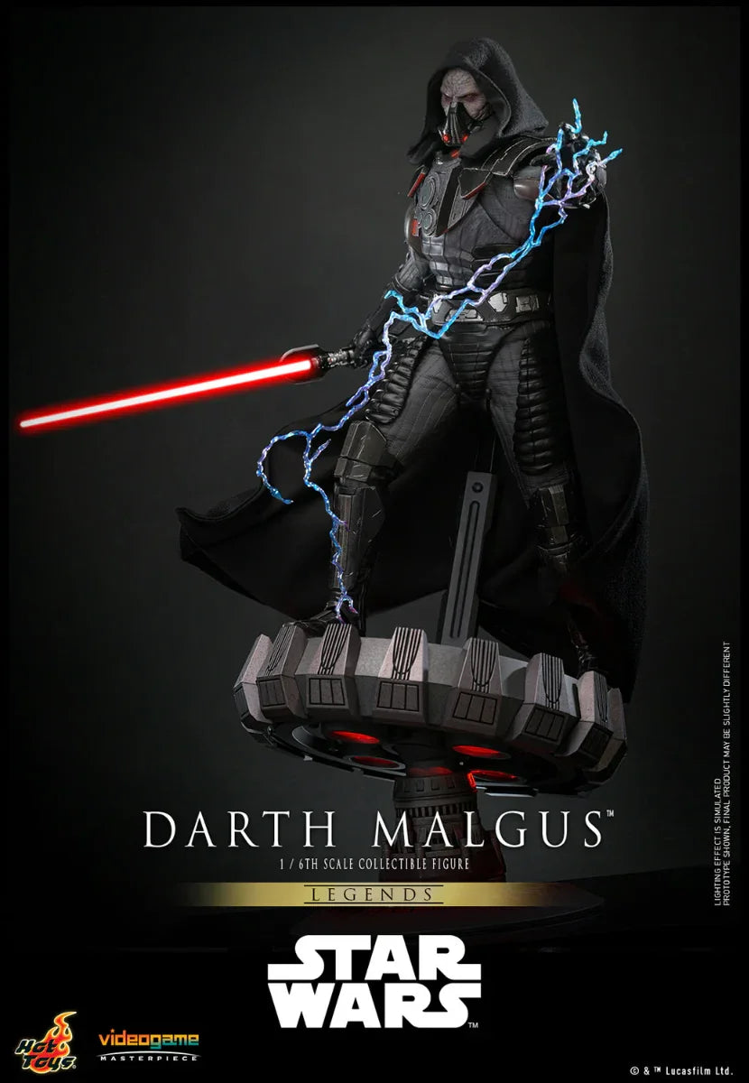 Star Wars - Figura de acción coleccionable de Darth Malgus a escala 1:6