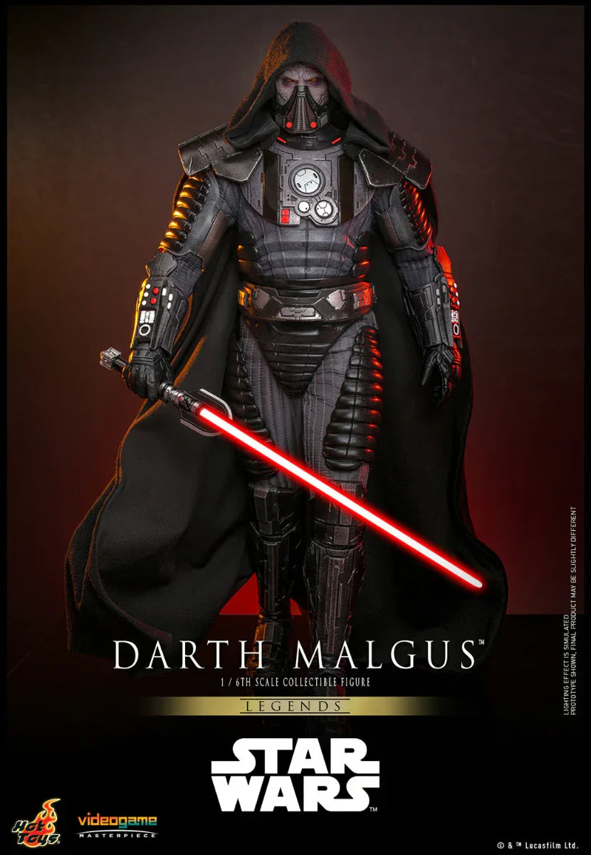 Star Wars - Figura de acción coleccionable de Darth Malgus a escala 1:6