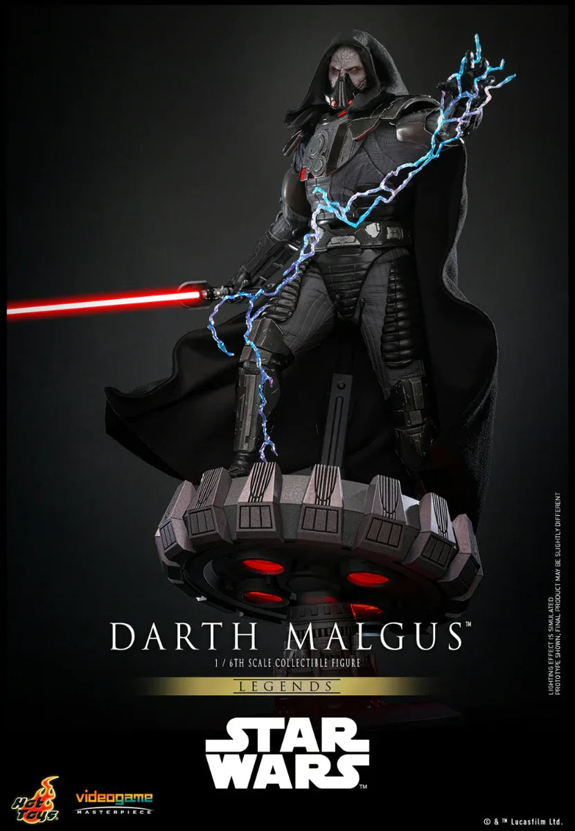 Star Wars - Figura de acción coleccionable de Darth Malgus a escala 1:6