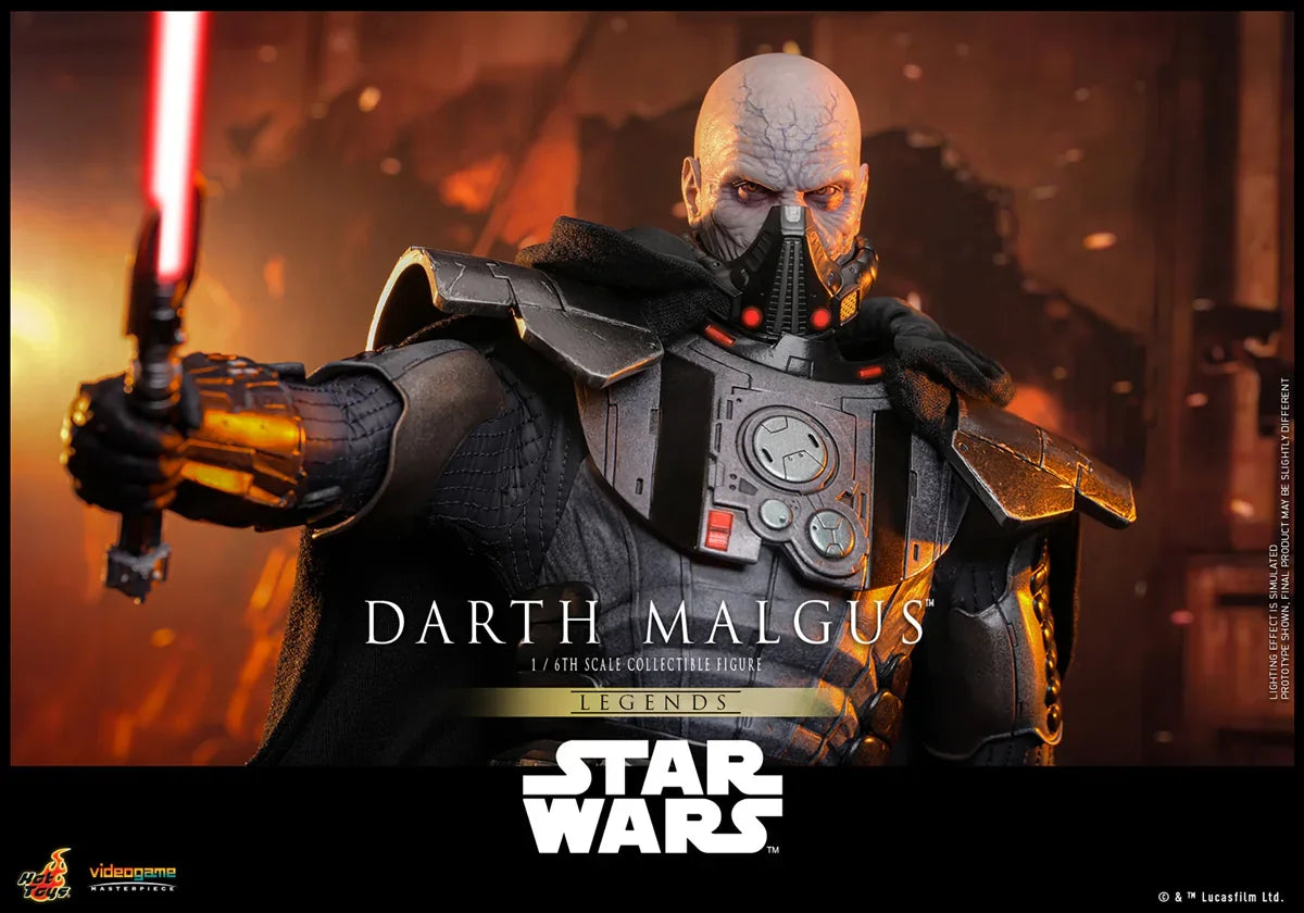 Star Wars - Figura de acción coleccionable de Darth Malgus a escala 1:6
