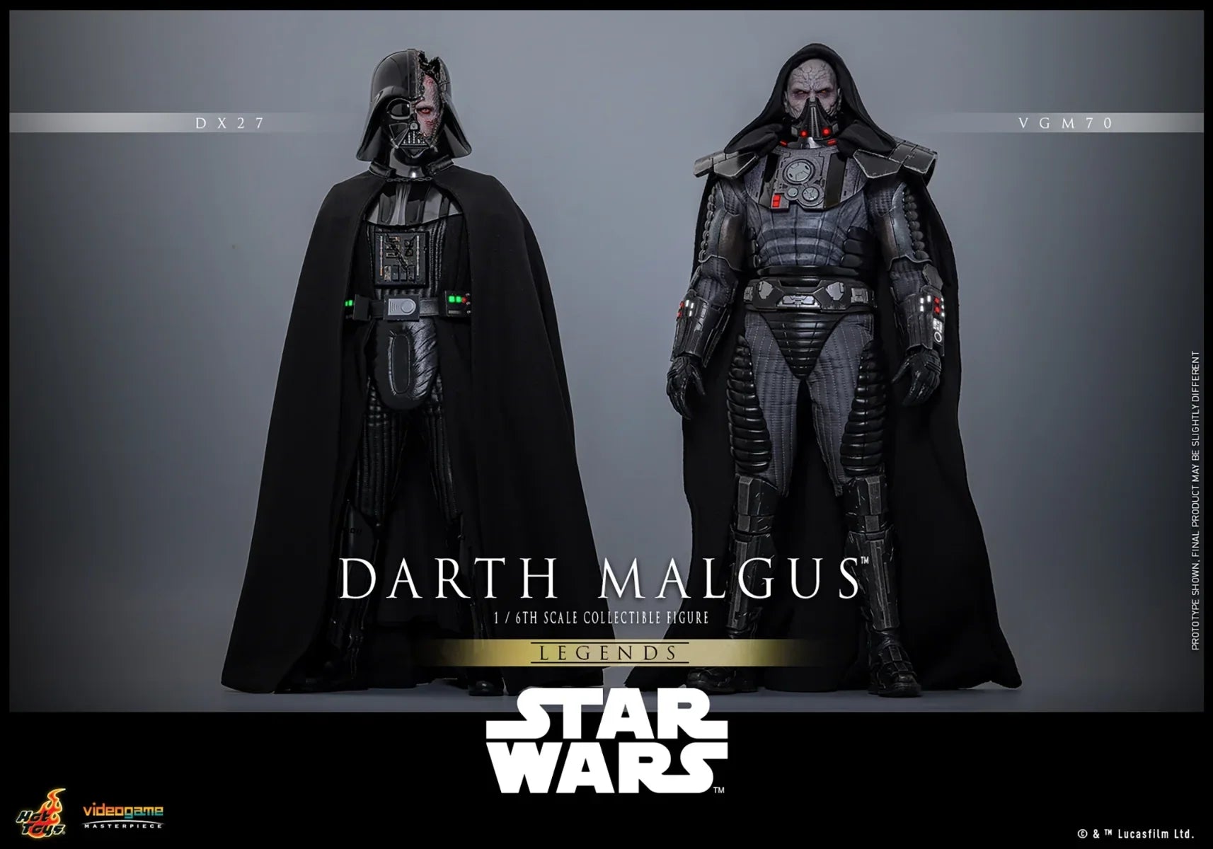 Star Wars - Figura de acción coleccionable de Darth Malgus a escala 1:6