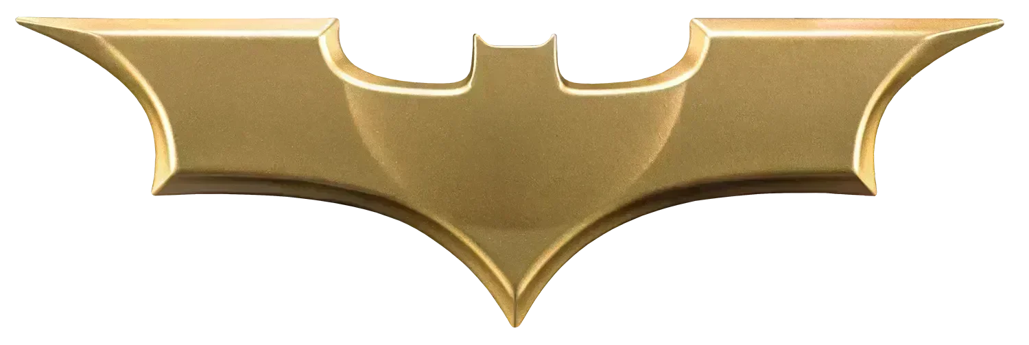 IKO1402 Batman Begins - Batarang Metal Replica - Ikon Collectables - Titan Pop Culture