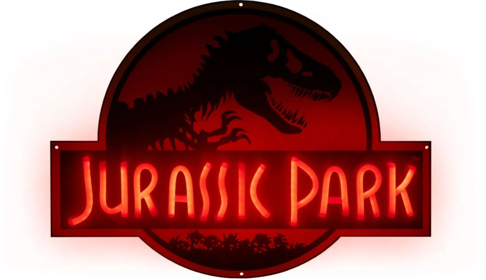 IKO1750 Jurassic Park - Logo Light-Up Neon Logo Sign - Ikon Collectables - Titan Pop Culture