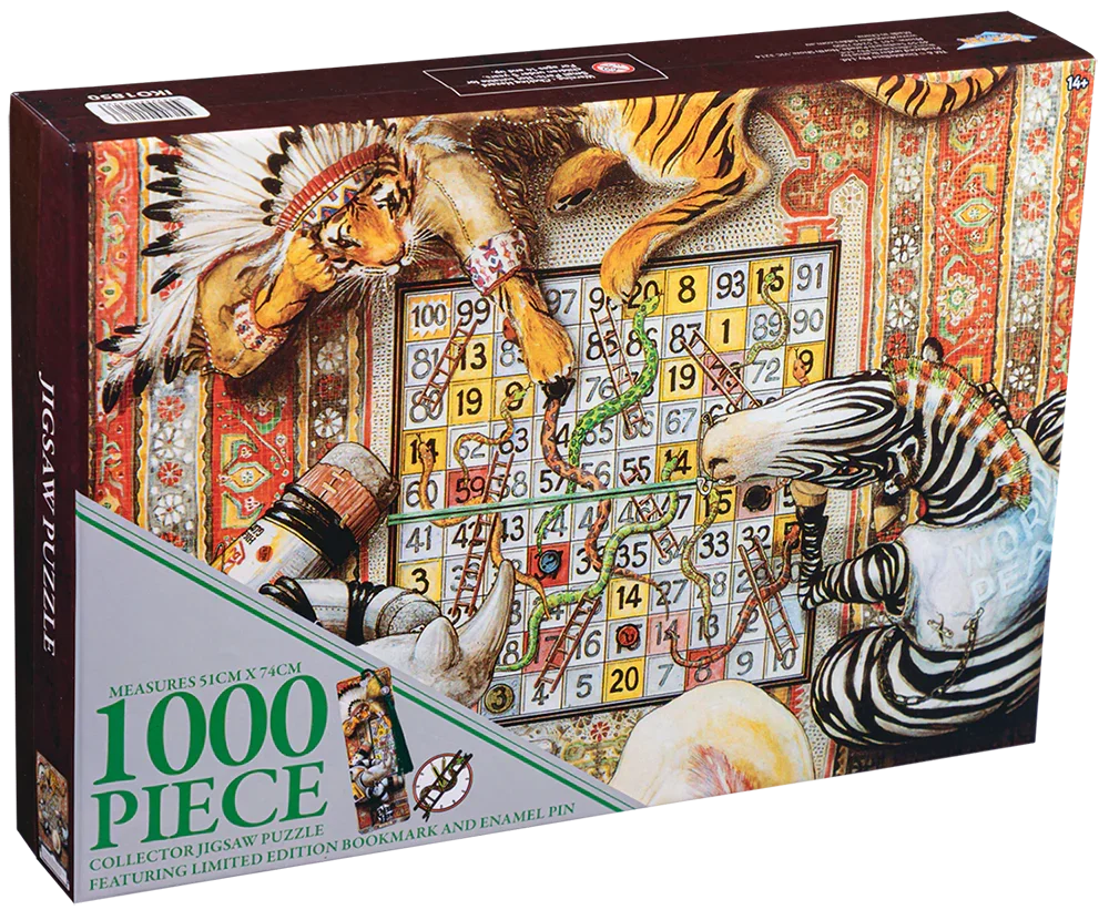 The Eleventh Hour - Snakes and Ladders 1000 piece Collector Jigsaw Puzzle