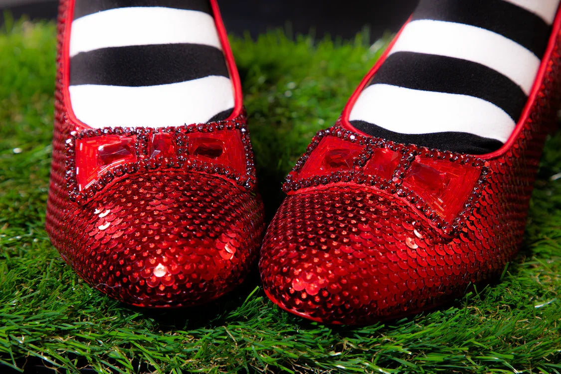 Wizard of Oz - Dorothy and Wicked Witch's Replica Ruby Slippers