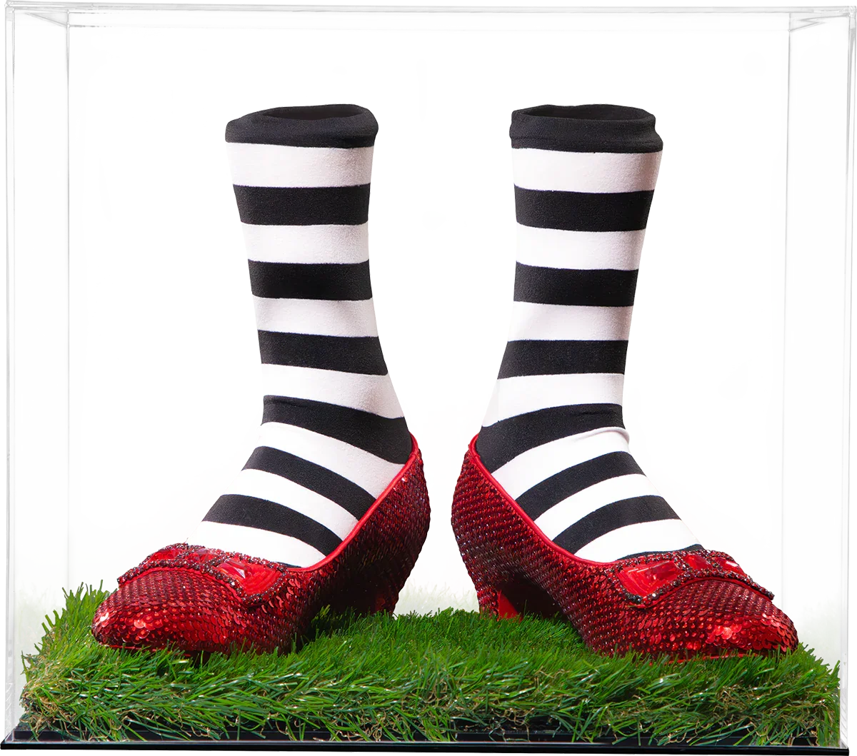 Wizard of Oz - Dorothy and Wicked Witch's Replica Ruby Slippers