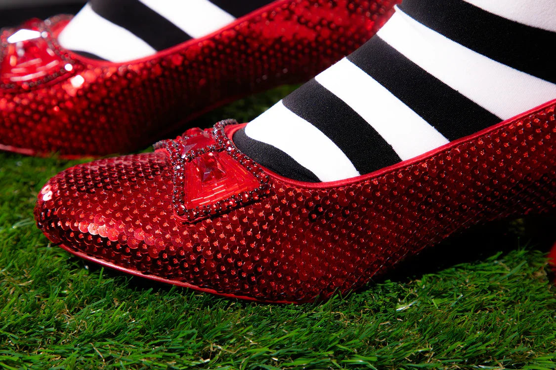 Wizard of Oz - Dorothy and Wicked Witch's Replica Ruby Slippers