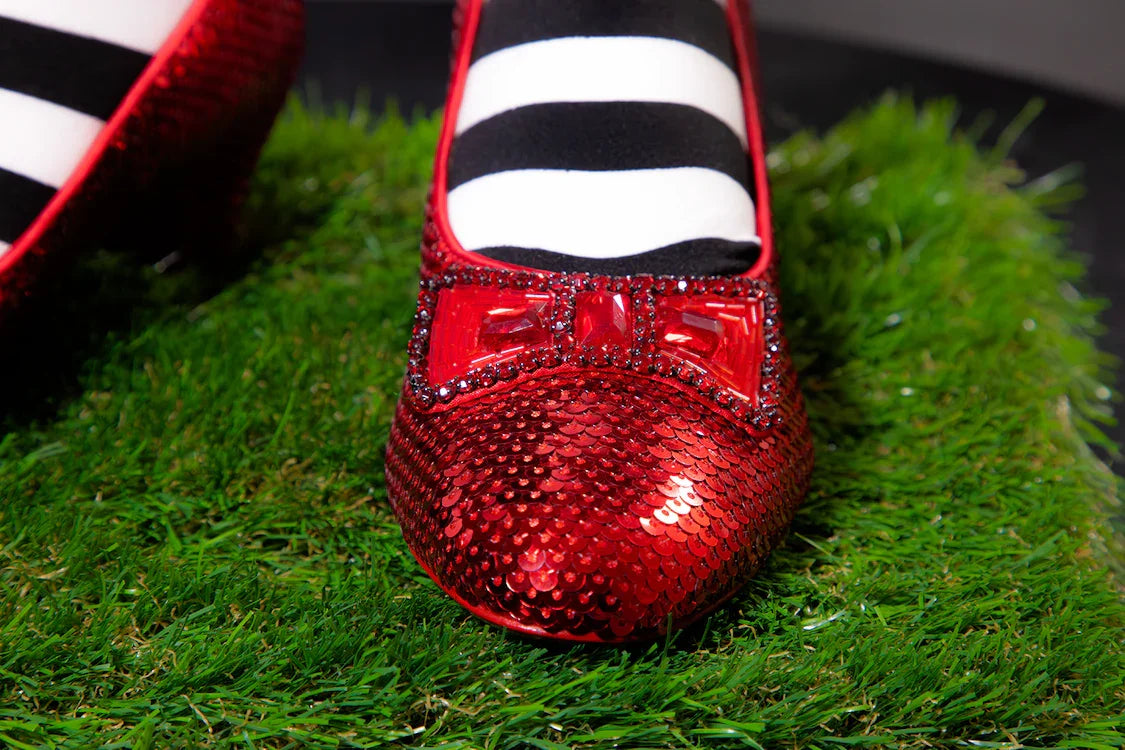 Wizard of Oz - Dorothy and Wicked Witch's Replica Ruby Slippers