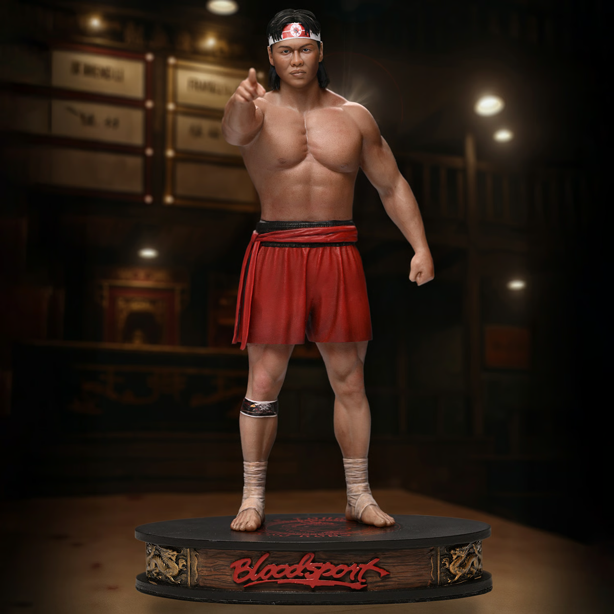 Bloodsport - Chong Li 1:10 Scale PVC Figure