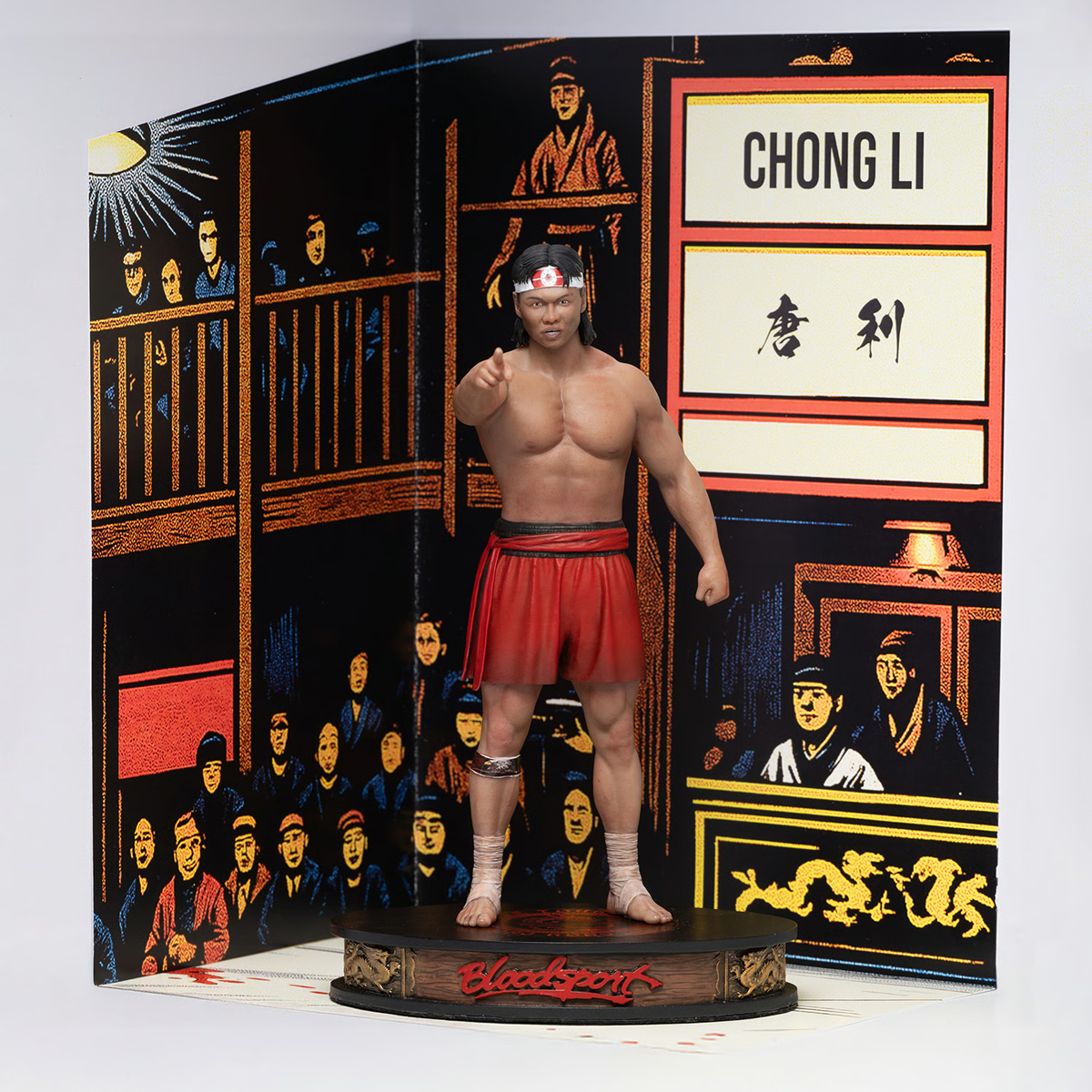 Bloodsport - Chong Li 1:10 Scale PVC Figure