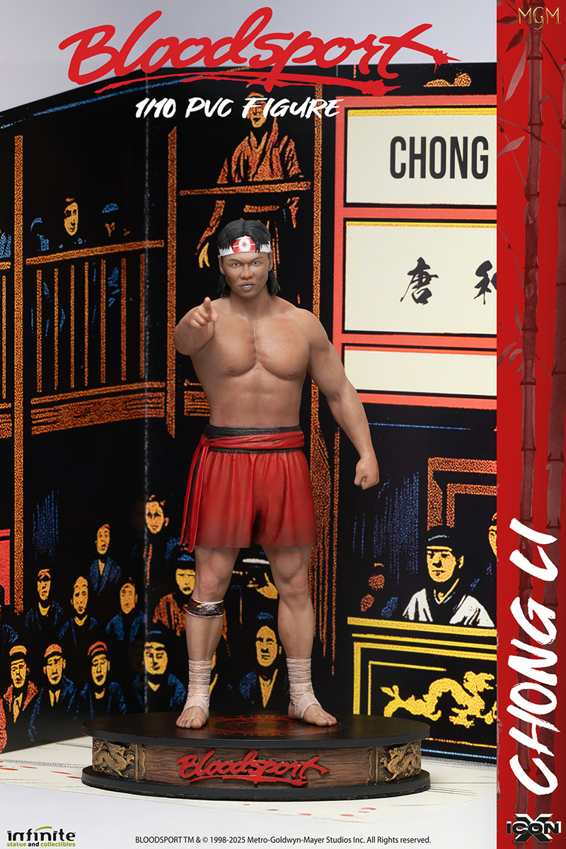 Bloodsport - Chong Li 1:10 Scale PVC Figure