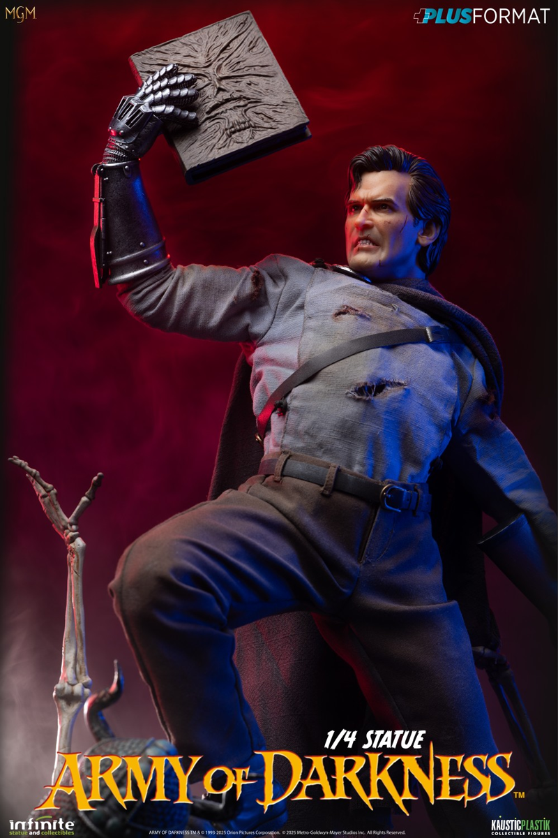 Ejército de las Tinieblas - Estatua de Ash Williams escala 1:4
