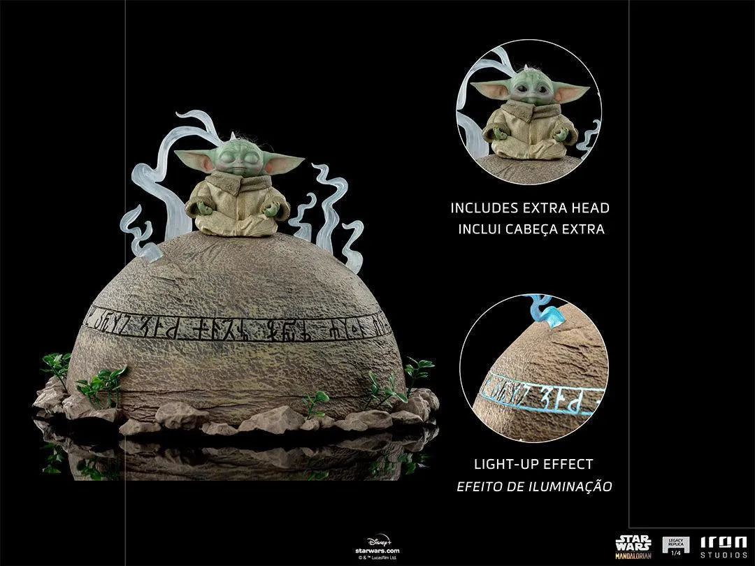 IRO28228 Star Wars: Mandalorian - Grogu Legacy 1:4 Scale Statue - Iron Studios - Titan Pop Culture