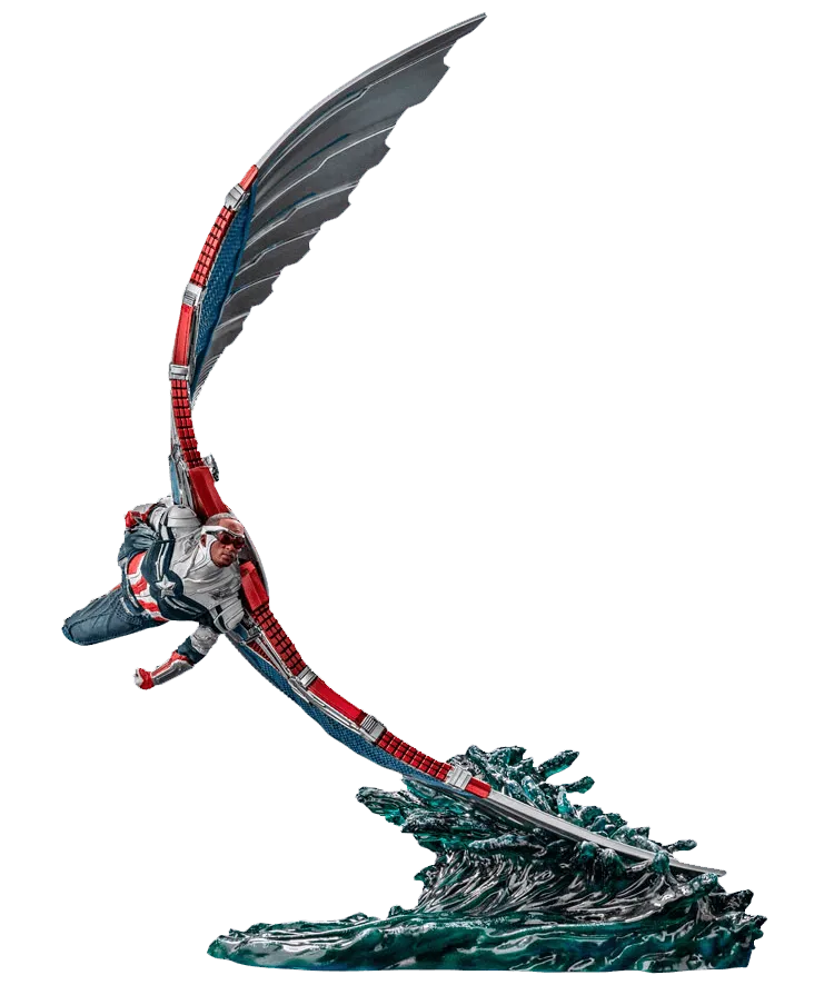 IRO29515 Falcon and the Winter Soldier - Sam Wilson Deluxe 1:10 Scale Statue - Iron Studios - Titan Pop Culture