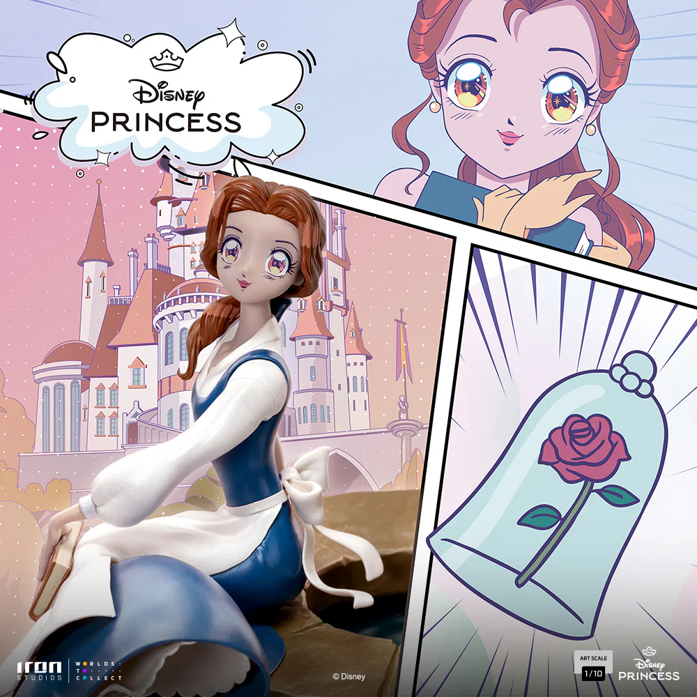 Beauty and the Beast - Belle Anime Princess Statue