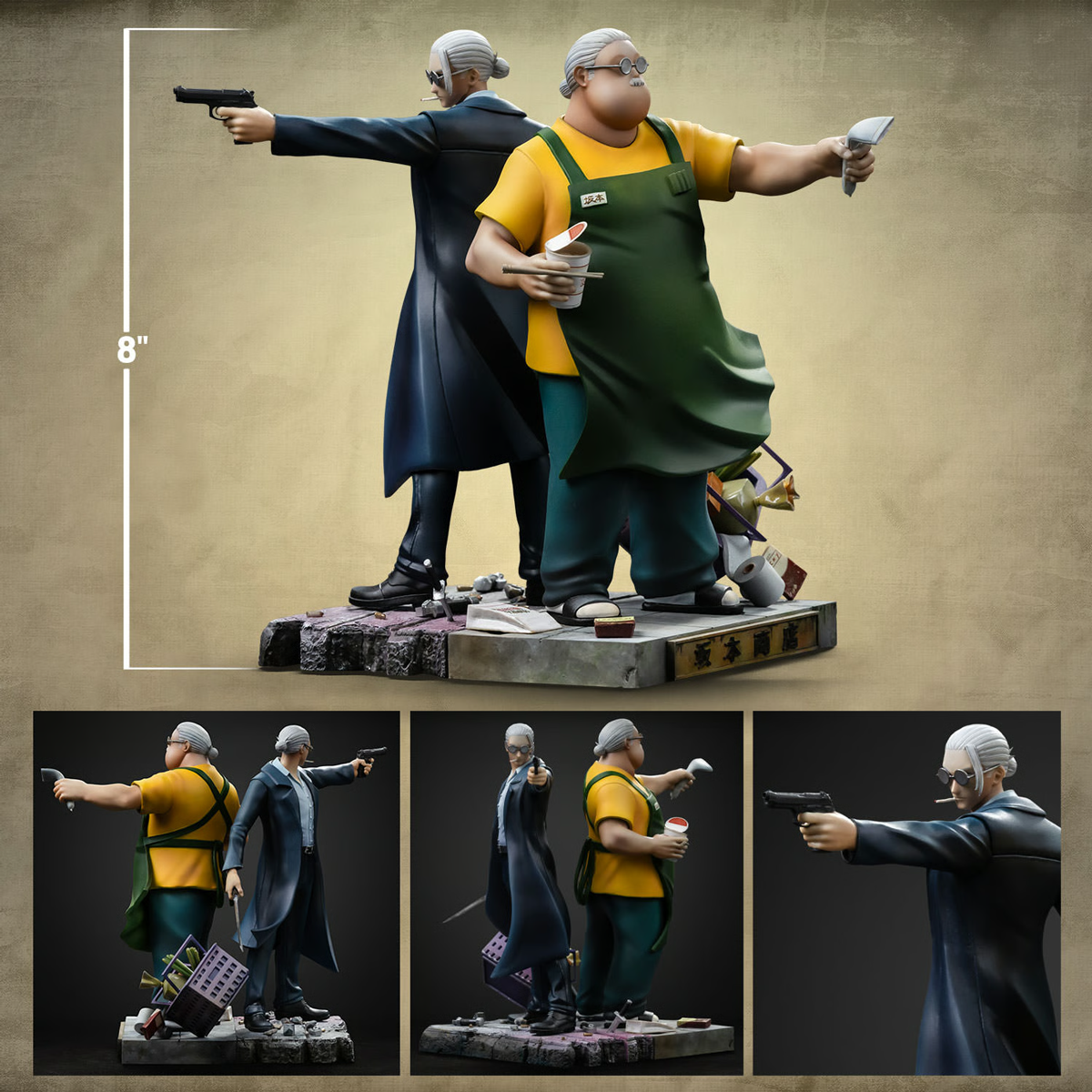 Sakamoto Days - Taro Sakamoto Deluxe 1:10 Scale Statue