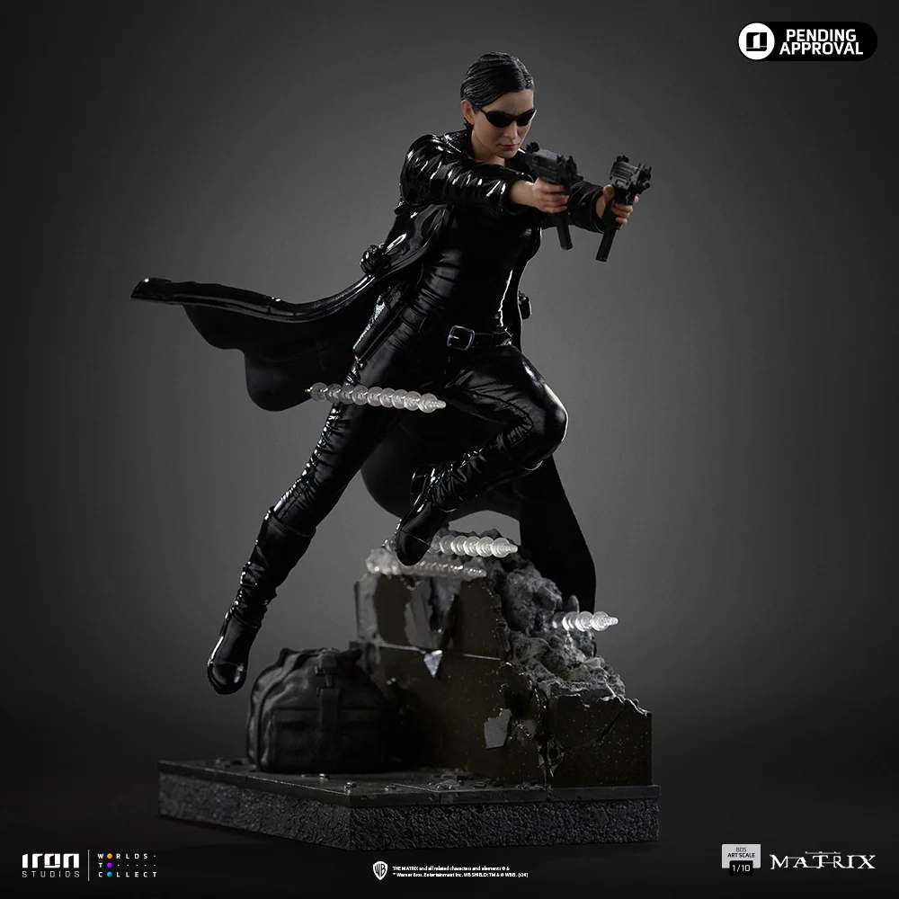 The Matrix - Trinity 1:10 Scale Statue