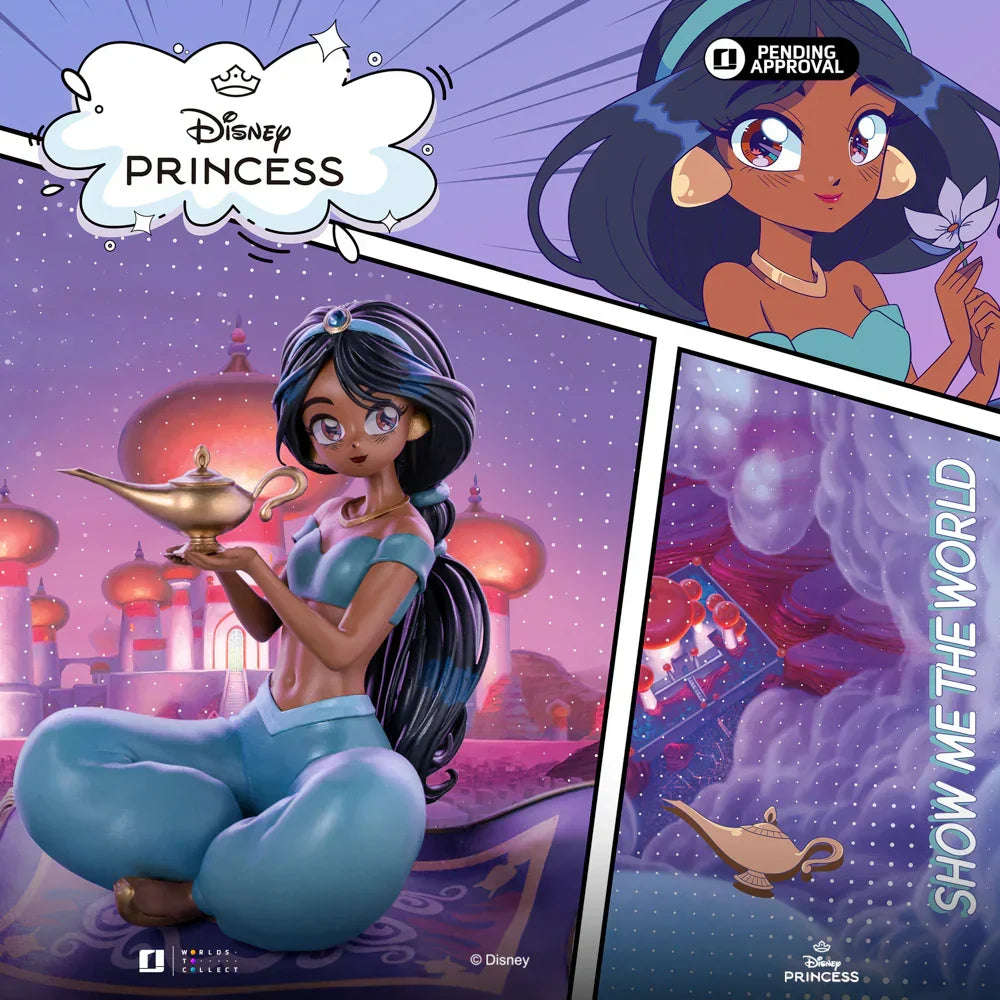 Aladdin - Anime Princess Jasmine PVC Statue
