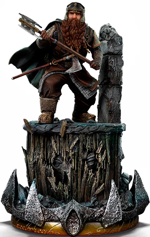The Lord of the Rings - Gimli Unleashed Statue